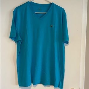 Lacoste V Neck Tee Shirt